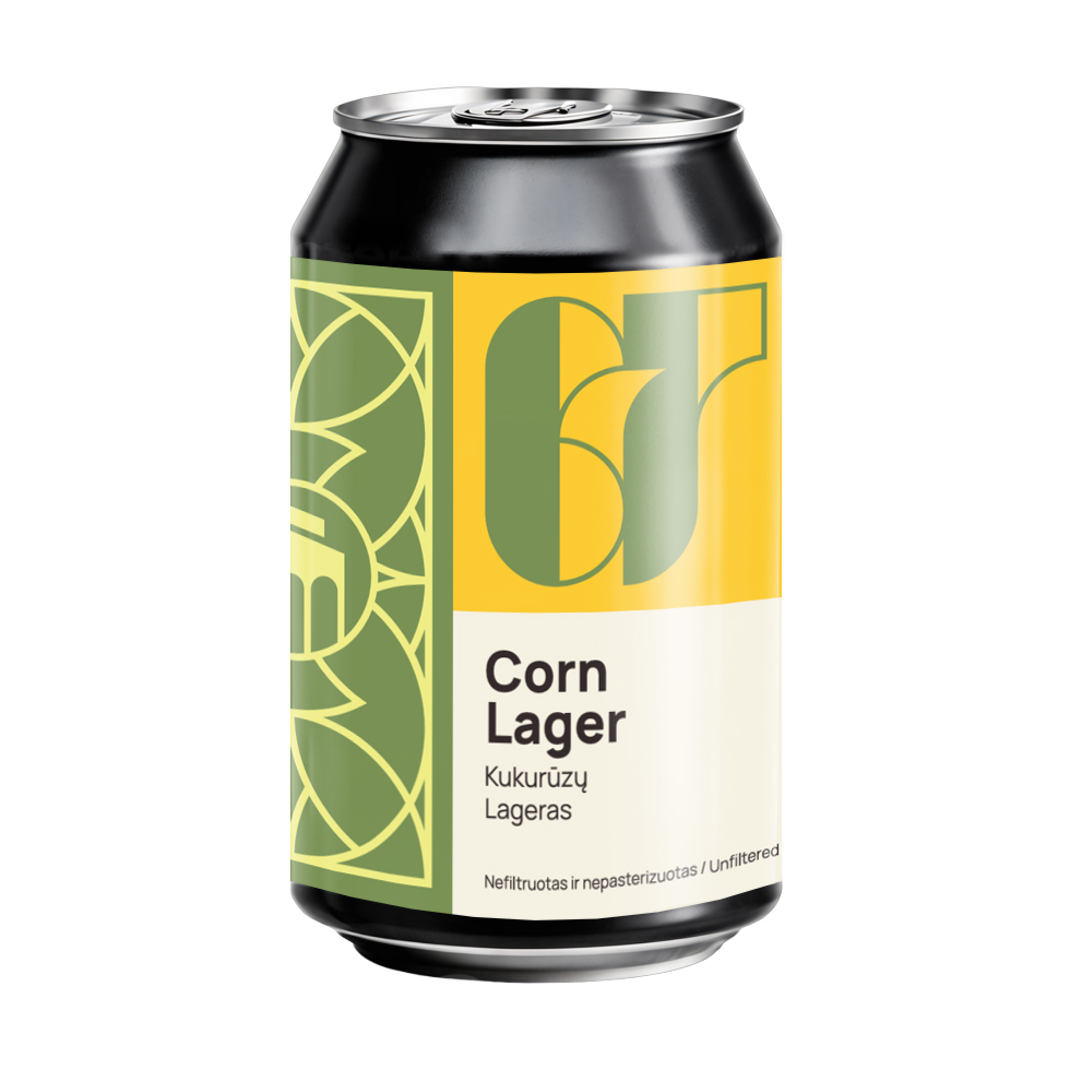 Corn Lager  4.3%ABV /11°P