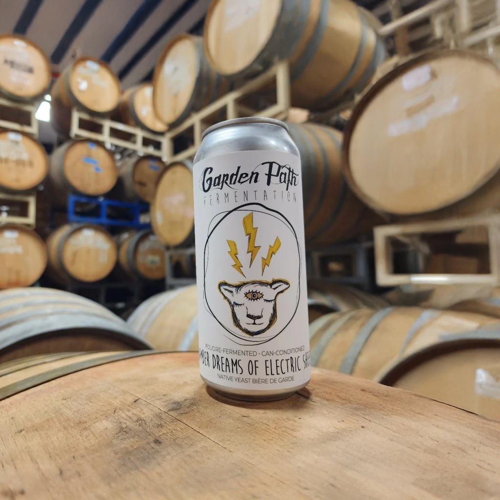 Garden Path Fermentation. Amber Dreams of Electric Sheep. ABV 6%, 473ml