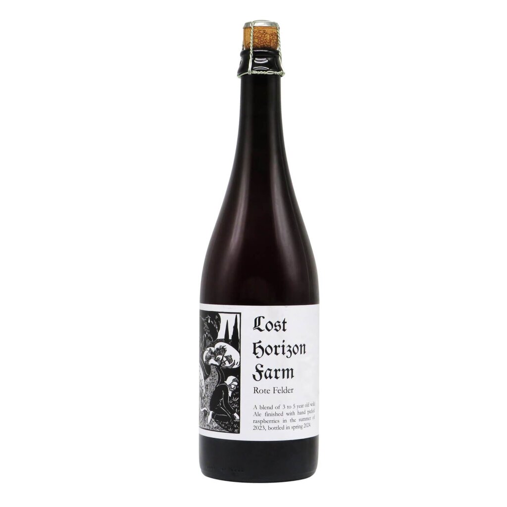  Lost Horizon Farm. Raspberry Wild Ale. ABV 6,3%, 0,75l