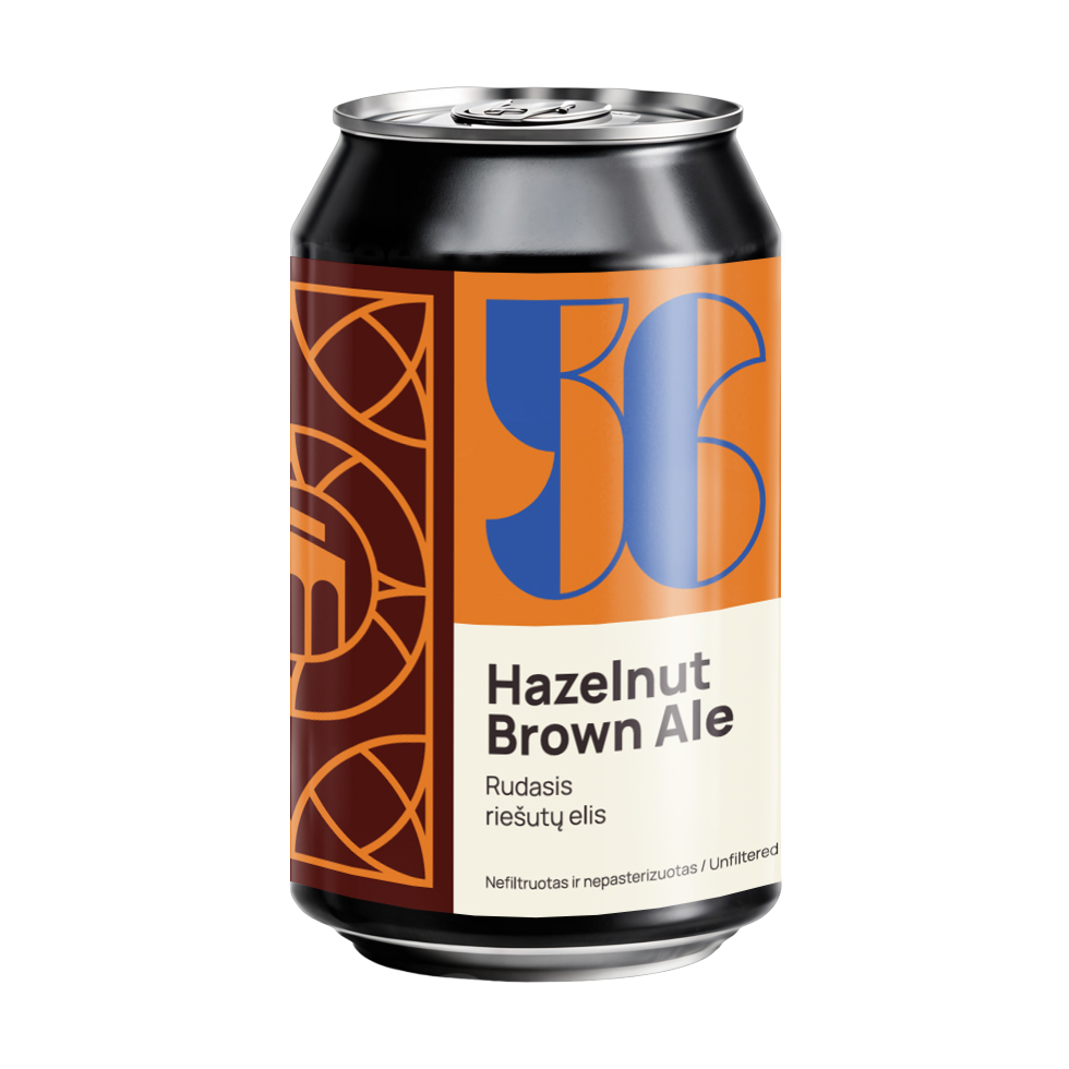 Alus Hazelnut Brown Ale 6.9%ABV 16°P