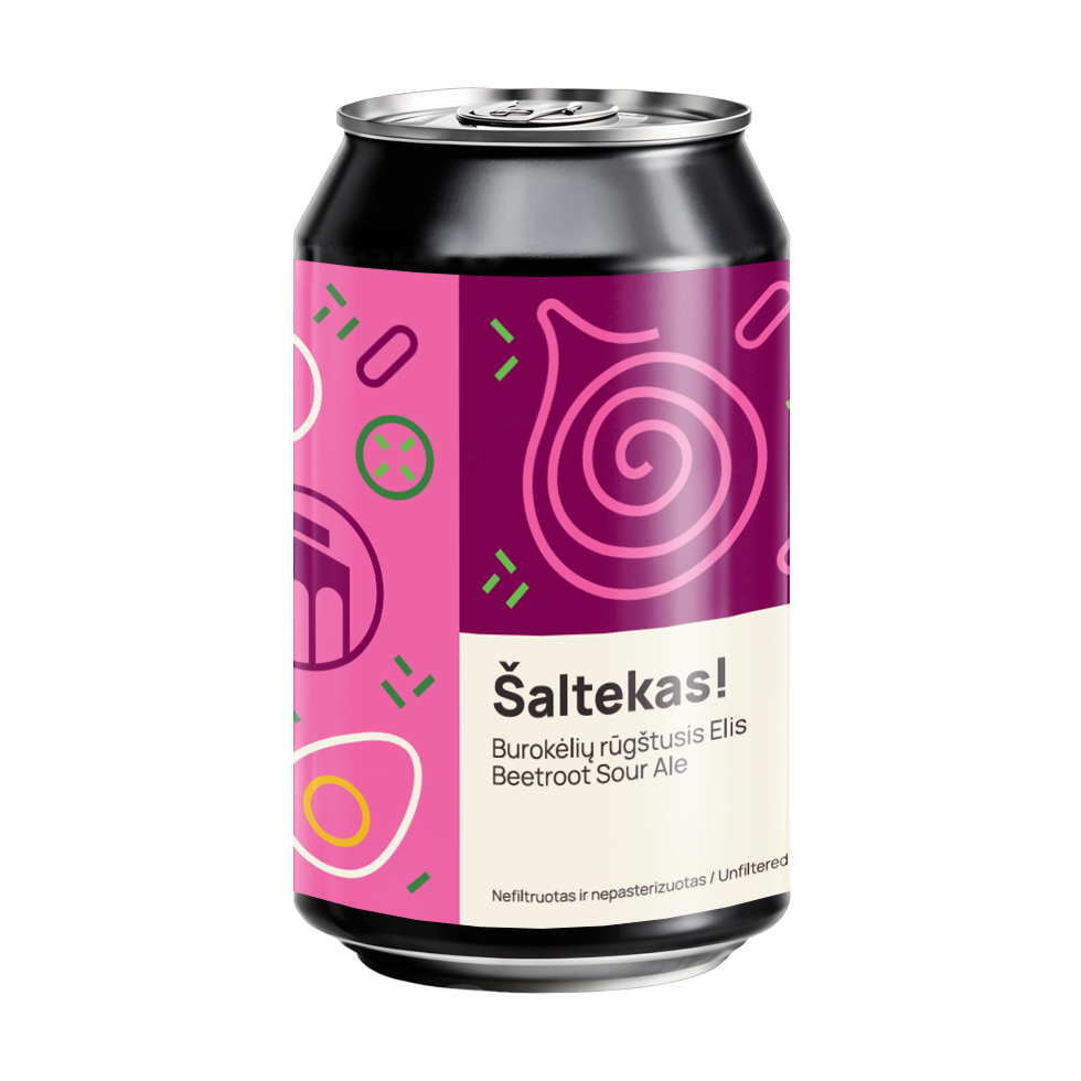 Beetroot Sour Ale  3.5% ABV /13°P