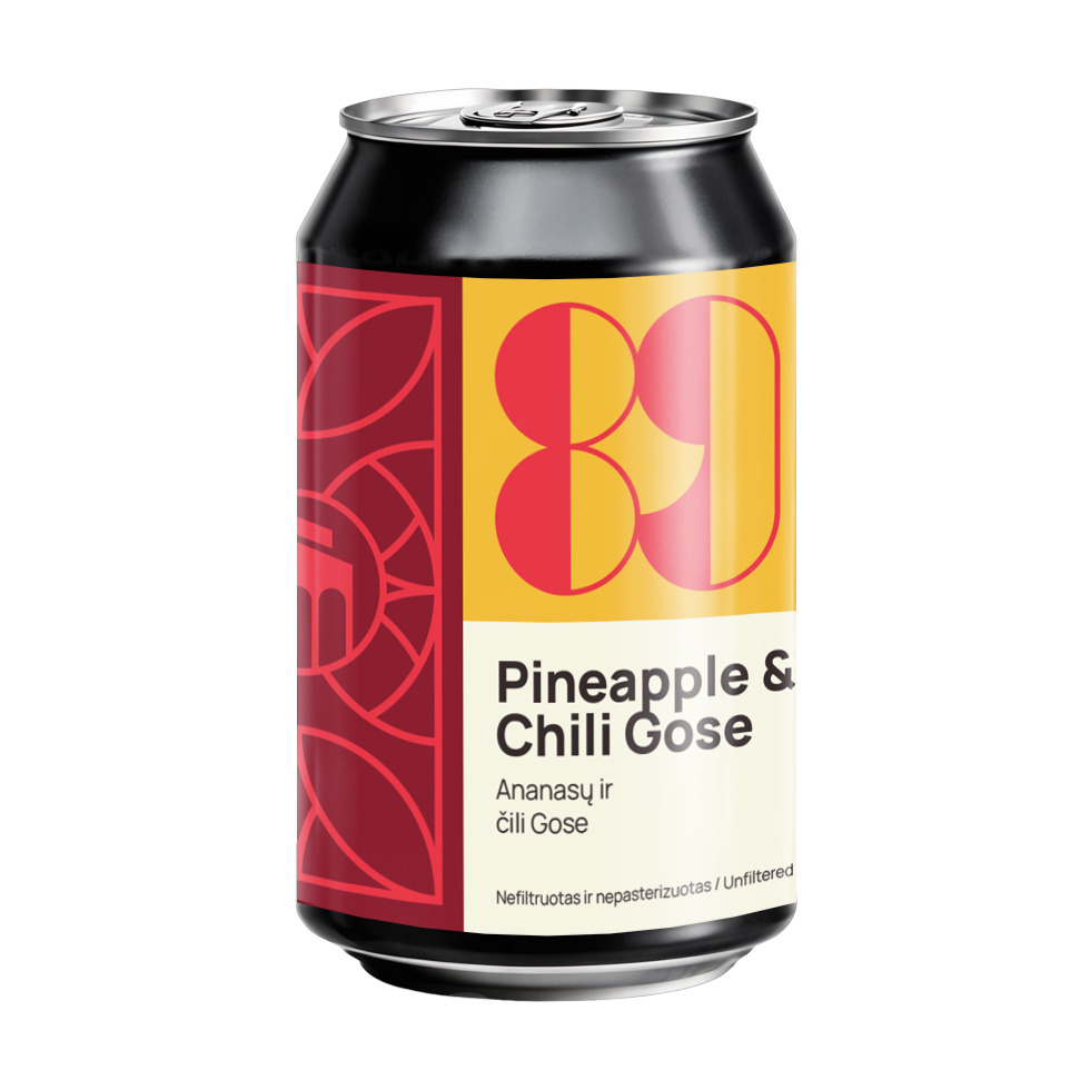 Beer Pineapple and Chill Sour 3.9% ABV 11.25°P 