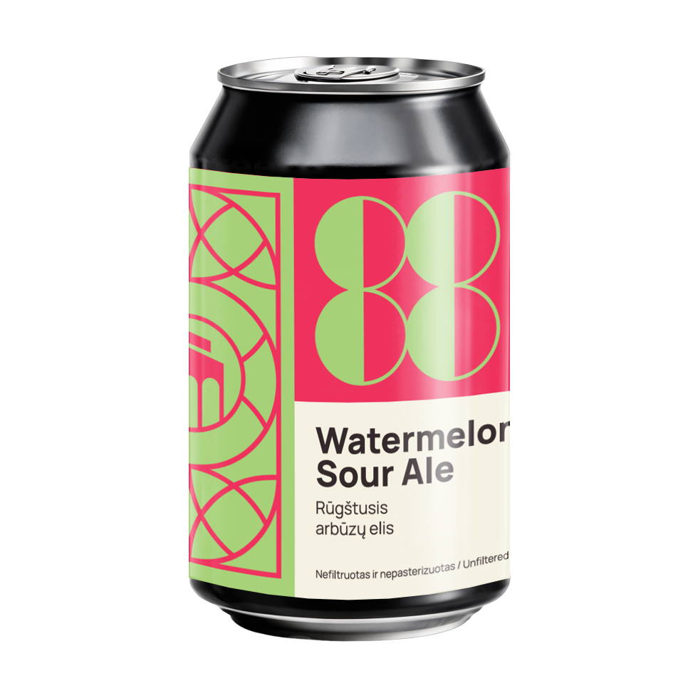 Alus Watermelon and sea salt sour 4.5% ABV /11.4°P 