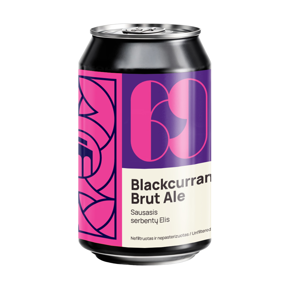 Alus Blackcurrant Brut Ale  7% ABV /13°P
