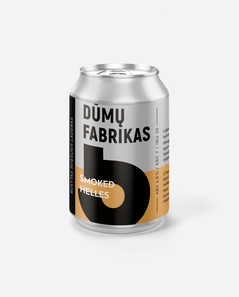 Smoked Helles 4.8%ABV 11.5°P