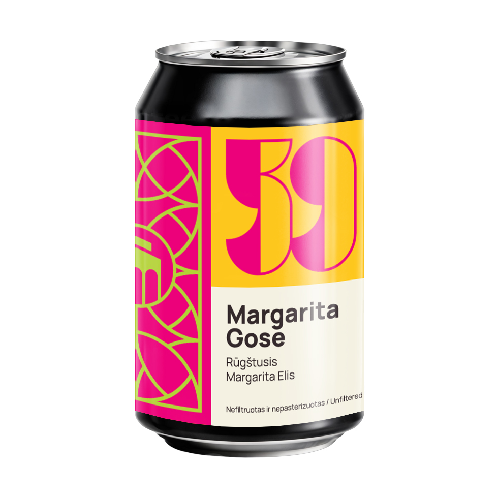 Alus Margarita Gose  4.3%ABV 8°P