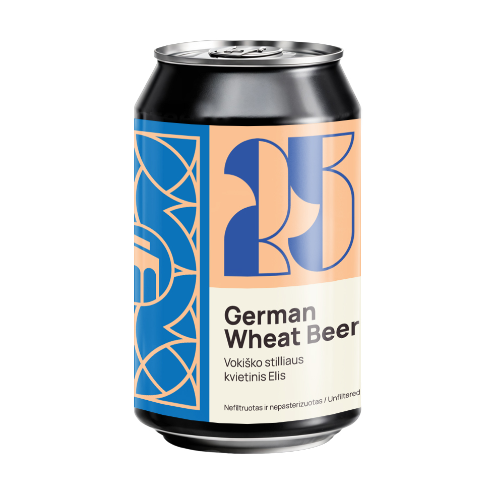 German style Wheat Beer 4.9%ABV 13°P