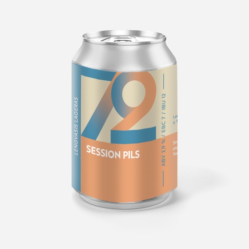 Alus Session Pils 2.9%ABV / 7.5°P
