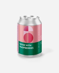 Alus Gose with raspberries  3.5%ABV 8°P
