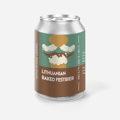 Lithuanian Baked Festbier 5.7%ABV /13.5°P