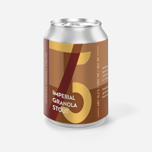 Alus Imperial Granola Stout  10%ABV /30.2°P