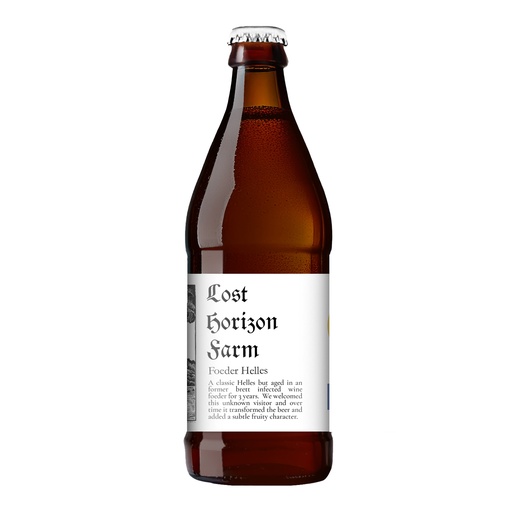  Lost Horizon Farm.  Foeder Helles ABV:5,9%, 0,5l