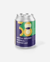 Mezcal infused Imperial Blonde Ale  10.2%ABV 23°P