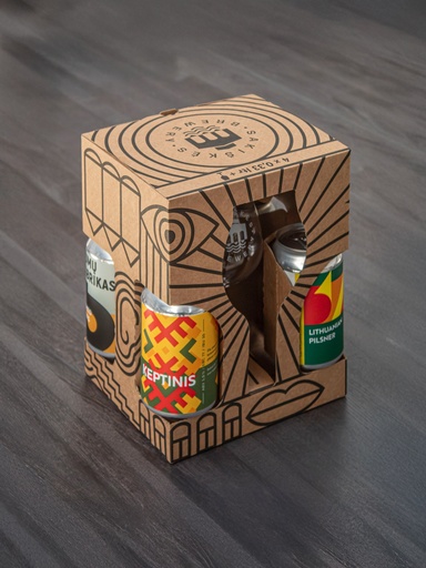 [21091] Gift box with glass