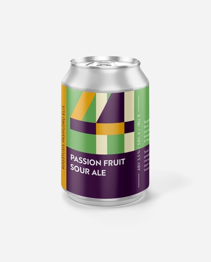 Alus Passionfruit Sour Ale  3.5%ABV 8.5°P