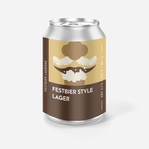 festbier Style Lager 5,7% ABV/13°P keykeg